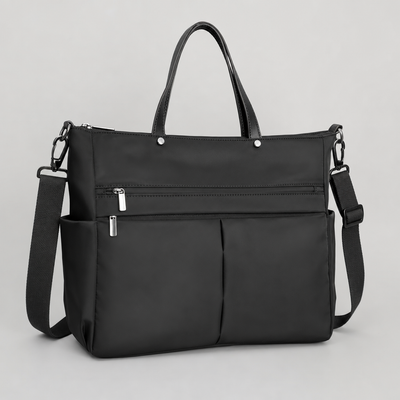 Ashdon Commuter Tote in black