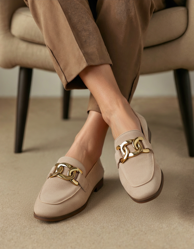 Duchess Loafer aus Wildleder