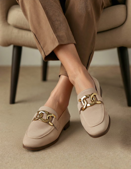 Duchess Loafer aus Wildleder