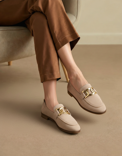 Duchess Loafer aus Wildleder