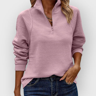 Chrystah Lässiger Strickpullover