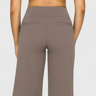 Nadine | Damen Weite Lounge-Hose mit Stretchbund