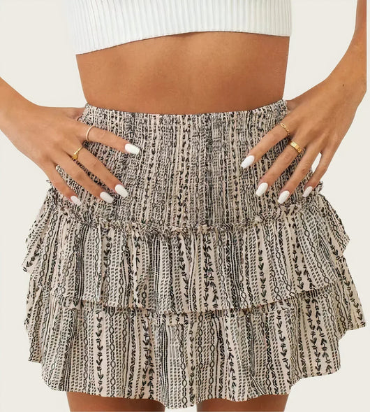 Nicole | Damen Frühlings-Minikleid im Rockstil