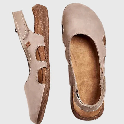 Faye Bequeme Flache Sandalen