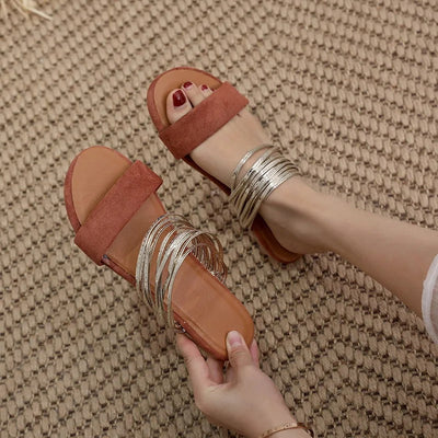 Hannah | Damen Orthopädische Memory-Foam Slip-On Sandalen