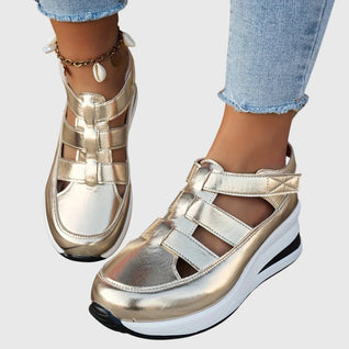 Judy Bequeme Flache Sandalen