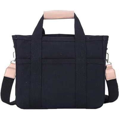 Elfriede | Damen Canvas Tote Bag Groß Mehrtaschen Crossbody Shopper