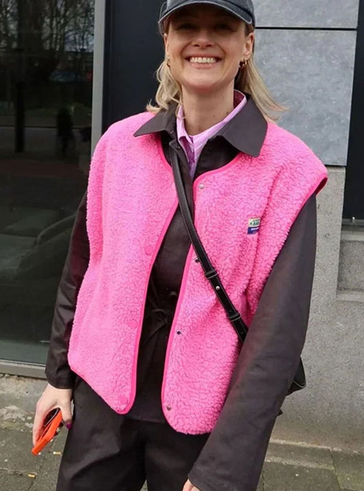 Clara | Damen Fleece Bodywarmer Ärmellose Weste