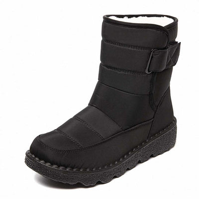 Marie | Damen Gefütterte Wasserdichte Rutschfeste Knee High Boots Thermostiefel