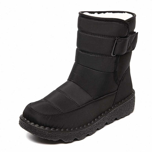 Marie | Damen Gefütterte Wasserdichte Rutschfeste Knee High Boots Thermostiefel