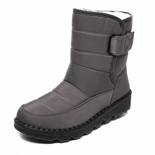 Marie | Damen Gefütterte Wasserdichte Rutschfeste Knee High Boots Thermostiefel