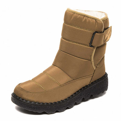 Marie | Damen Gefütterte Wasserdichte Rutschfeste Knee High Boots Thermostiefel