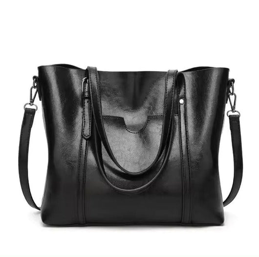 Katharina | Damen Geräumige Kunstleder Schulter Tote Bag Umhängetasche