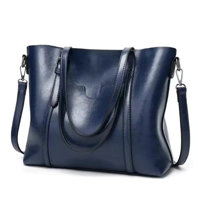 Katharina | Damen Geräumige Kunstleder Schulter Tote Bag Umhängetasche