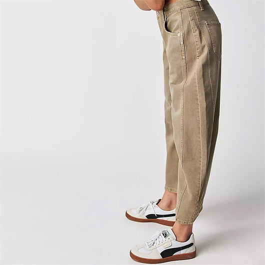 Elisabeth | Damen High-Waist Barrel-Leg Relaxed-Fit Jeans