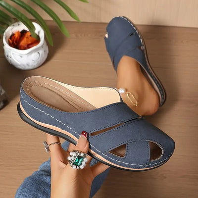 Sophie | Damen Komfort Atmungsaktive Slip-On Sandalen
