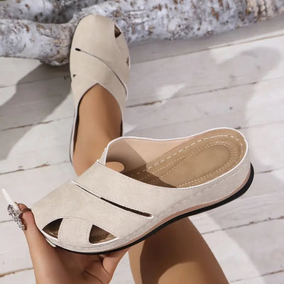 Sophie | Damen Komfort Atmungsaktive Slip-On Sandalen