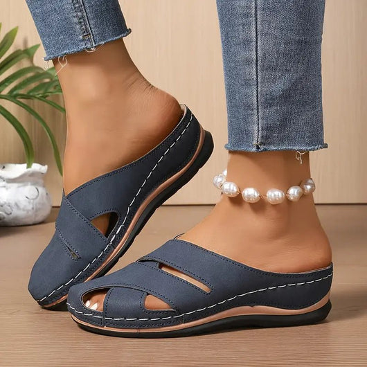 Sophie | Damen Komfort Atmungsaktive Slip-On Sandalen