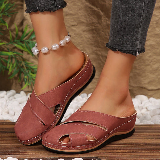 Sophie | Damen Komfort Atmungsaktive Slip-On Sandalen