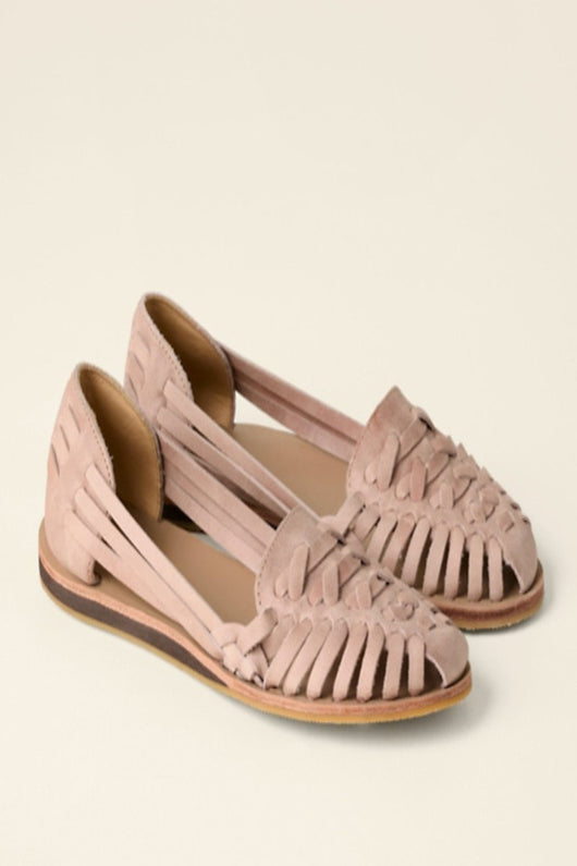 Greta | Damen Komfortable Sandalen Orthopädische Keilabsatz-Flechtleder-Slipper