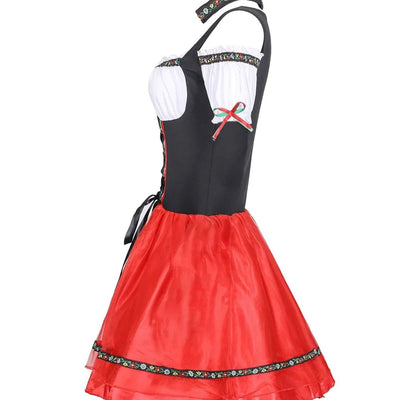 Marie | Damen Oktoberfest Dirndl Kostüm Minikleid Bayerische Tracht