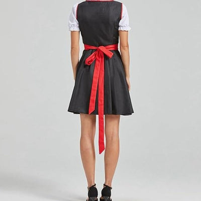 Greta | Damen Oktoberfest Dirndlkleid mit Schürze Trachtenkleid