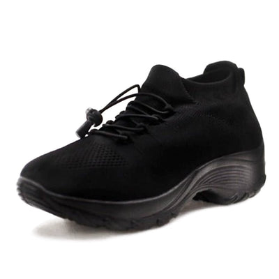 Lena | Damen Orthopädische Gedämpfte Schnürsenkel Plateau-Sneaker