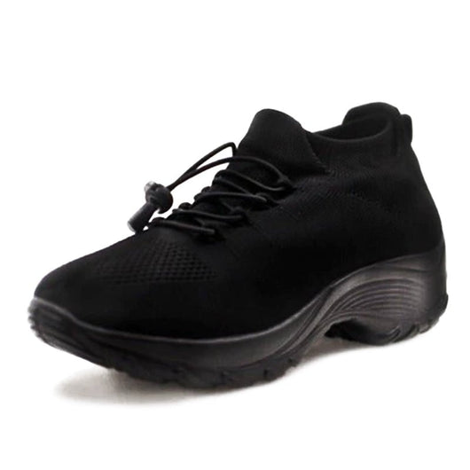 Lena | Damen Orthopädische Gedämpfte Schnürsenkel Plateau-Sneaker