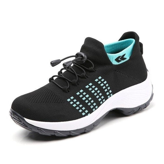 Lena | Damen Orthopädische Gedämpfte Schnürsenkel Plateau-Sneaker