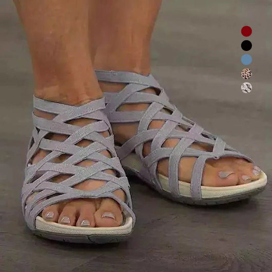 Johanna | Damen Orthopädische Verstellbare Riemchen-Sandalen