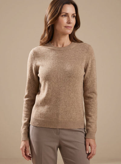Sophie | Damen Oversize Rollkragen Strick Lounge Set Weitbein