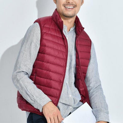 Mia | Damen Puffer Vest leichte gesteppte Steppweste mit Reißverschluss