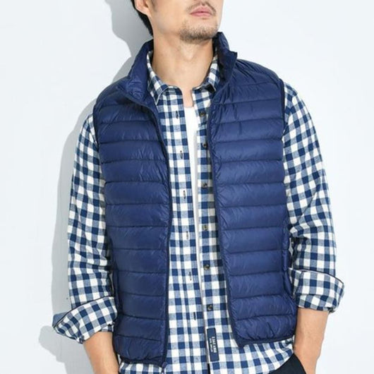 Mia | Damen Puffer Vest leichte gesteppte Steppweste mit Reißverschluss