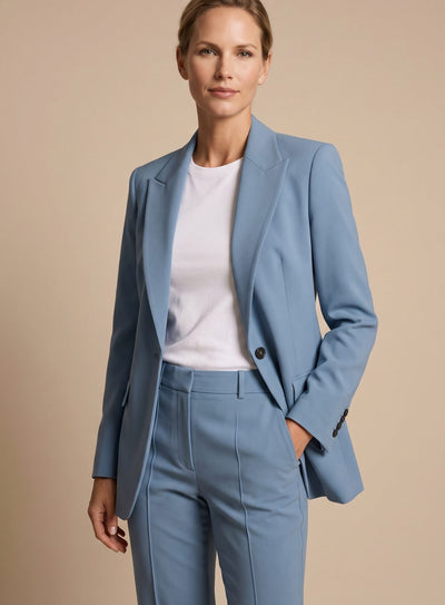 Elisabeth | Damen Schlaghosen-Blazer-Anzug elegant zweiteiler