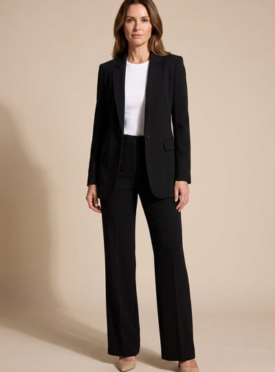 Elisabeth | Damen Schlaghosen-Blazer-Anzug elegant zweiteiler
