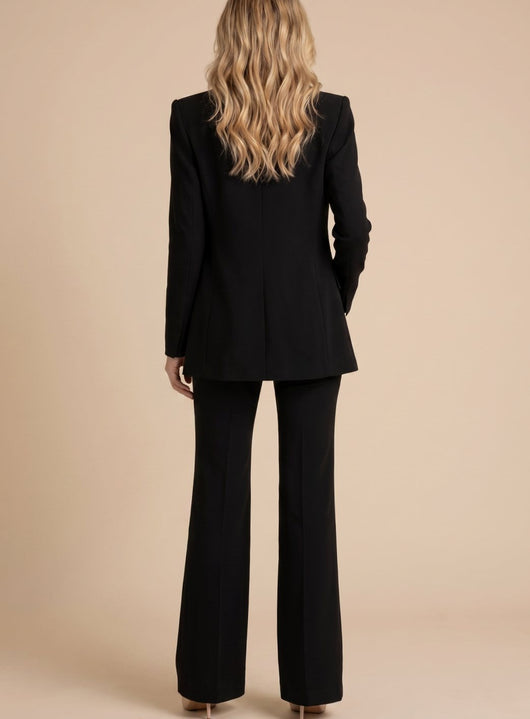 Elisabeth | Damen Schlaghosen-Blazer-Anzug elegant zweiteiler