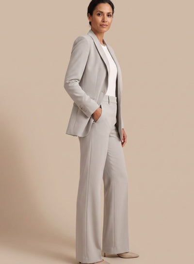 Elisabeth | Damen Schlaghosen-Blazer-Anzug elegant zweiteiler