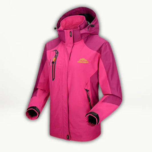 Hannah | Damen Steppjacke wasserdichte Outdoor-Kapuzenjacke leicht