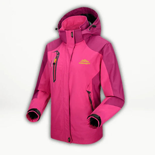 Hannah | Damen Steppjacke wasserdichte Outdoor-Kapuzenjacke leicht