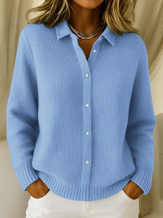 Lisa Klassischer Strickcardigan