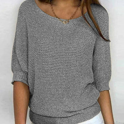 Mia | Eleganter Pullover Damen Lockerer Strickpullover Rundhals