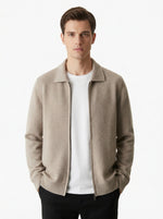 Essential Zip-Cardigan