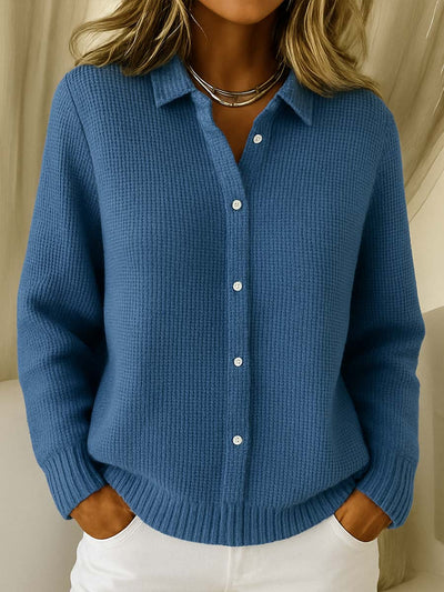 Lisa Klassischer Strickcardigan