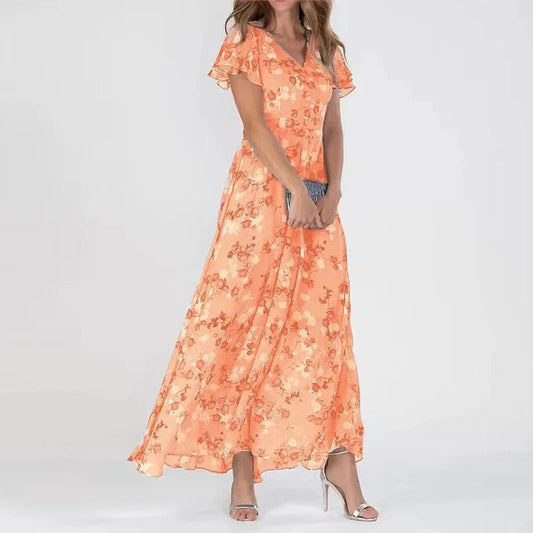 Renate | Damen Sommerkleid im Glamourösen Stil