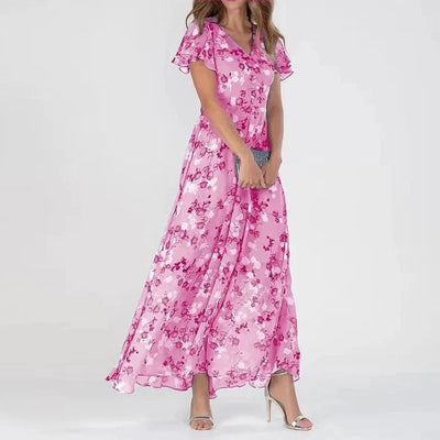 Renate | Damen Sommerkleid im Glamourösen Stil