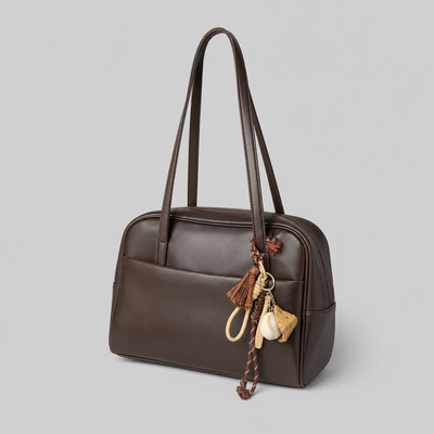 Fernhurst Boston Bag in brown