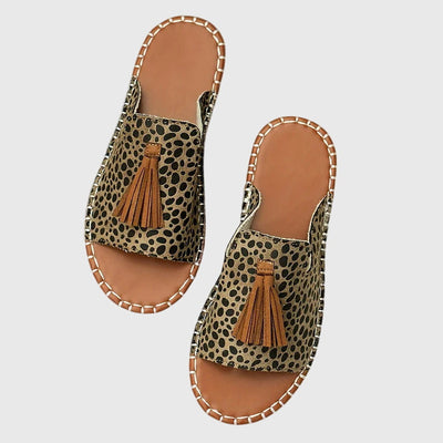 Lorraine Bequeme Flache Sandalen