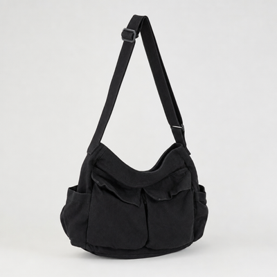 Gadsby Canvas Crossbody in black