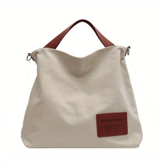 Amelie | Geräumige Canvas Tote Bag mit verstellbarem Schulterriemen