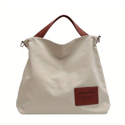 Amelie | Geräumige Canvas Tote Bag mit verstellbarem Schulterriemen
